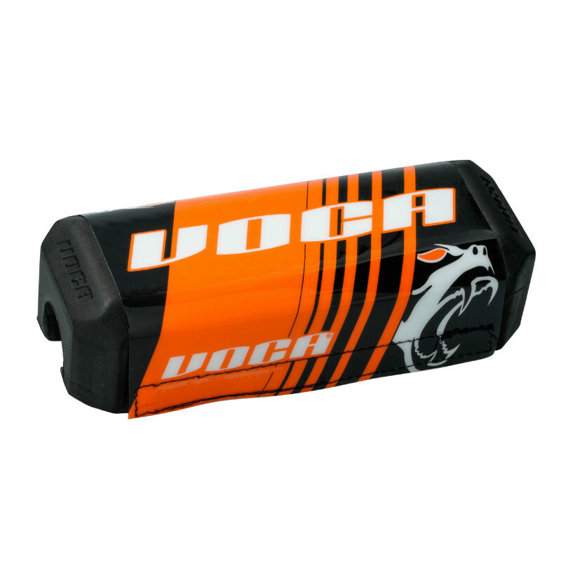Mousse de guidon Voca Racing MOTO CROSS FF28 ORANGE SANS BARRE